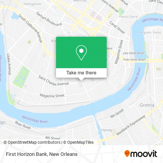 First Horizon Bank map