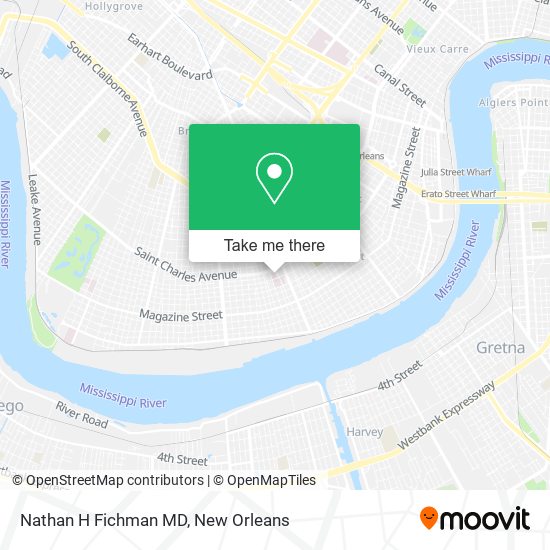 Mapa de Nathan H Fichman MD
