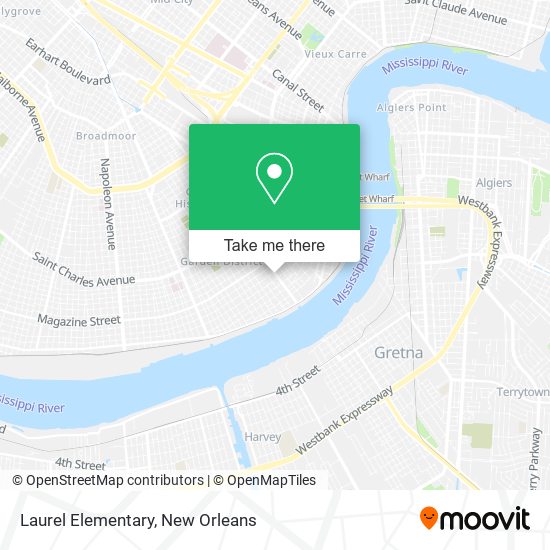 Mapa de Laurel Elementary