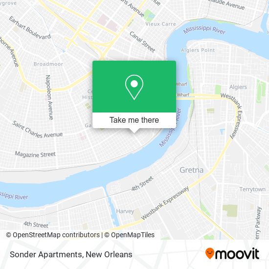 Mapa de Sonder Apartments