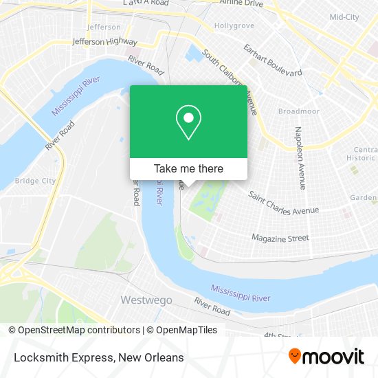 Locksmith Express map