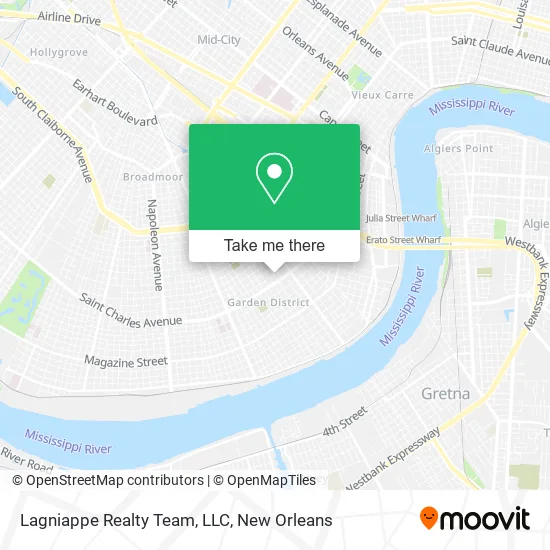Mapa de Lagniappe Realty Team, LLC