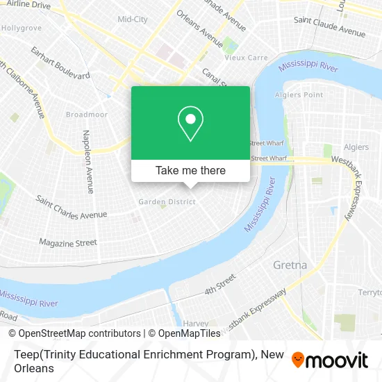 Teep(Trinity Educational Enrichment Program) map
