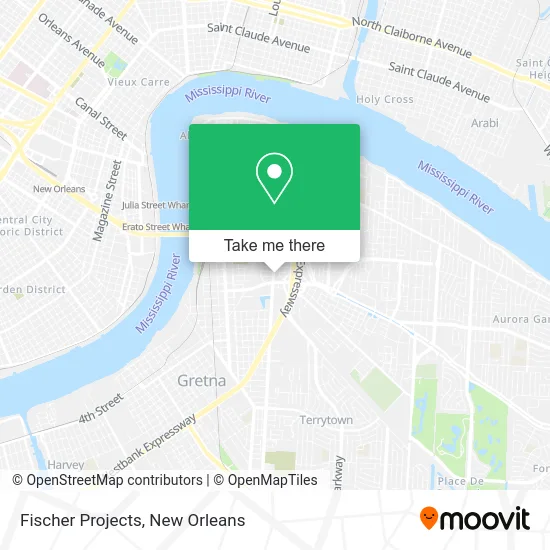 Fischer Projects map