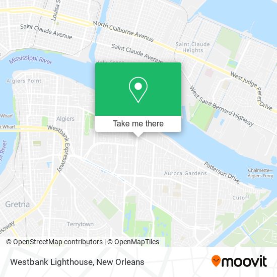 Westbank Lighthouse map
