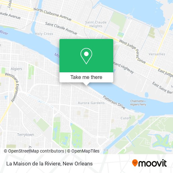 Mapa de La Maison de la Riviere