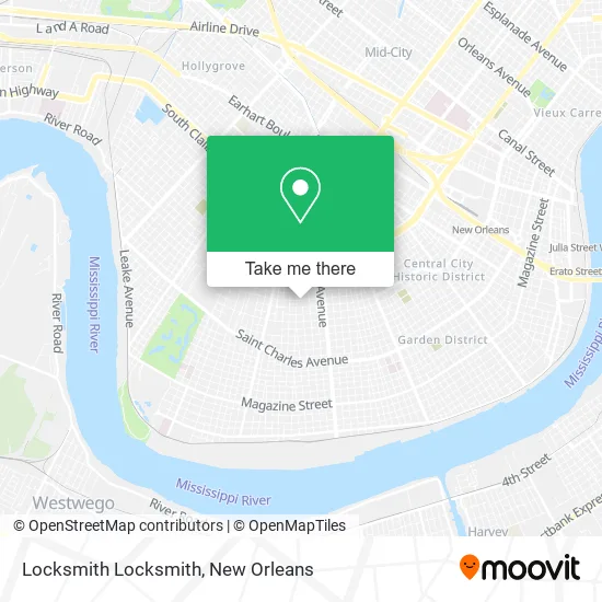 Locksmith Locksmith map