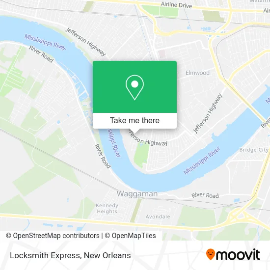 Locksmith Express map
