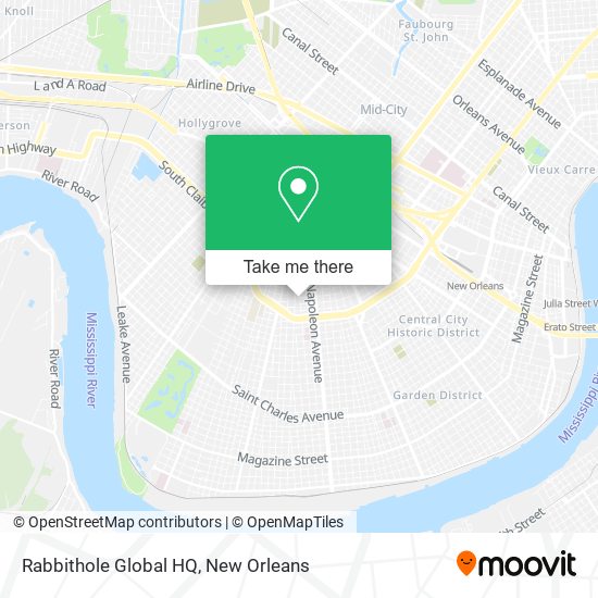 Rabbithole Global HQ map