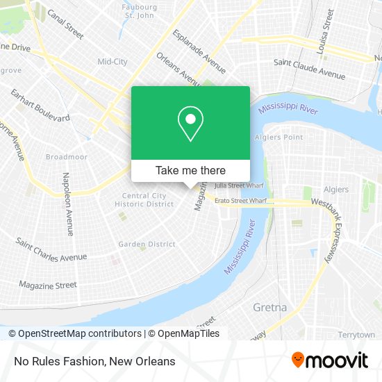 Mapa de No Rules Fashion