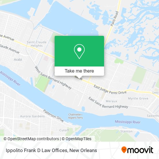 Ippolito Frank D Law Offices map