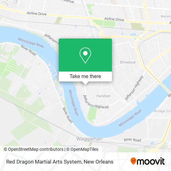 Red Dragon Martial Arts System map
