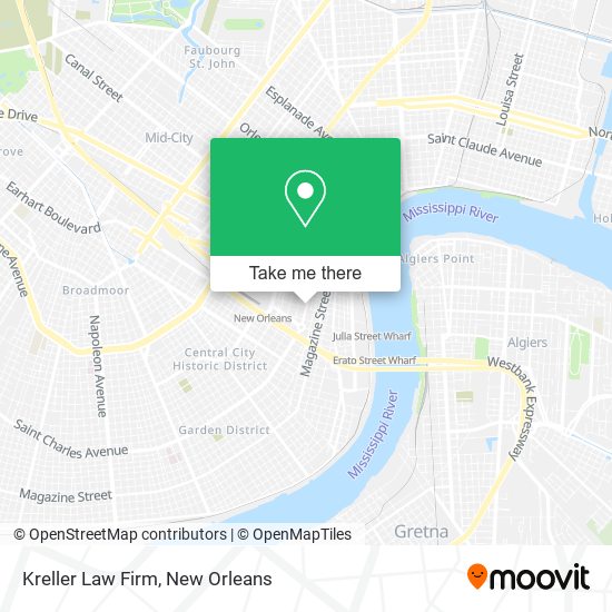 Mapa de Kreller Law Firm