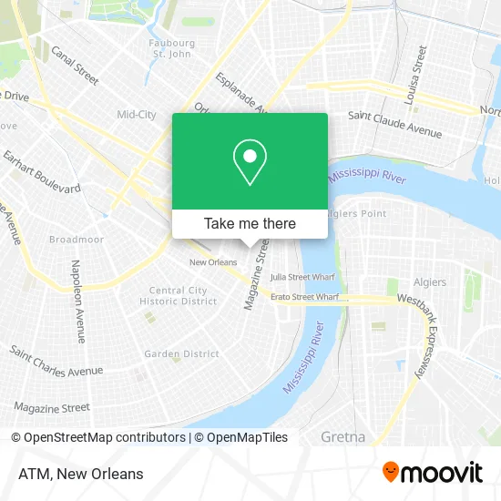 ATM map
