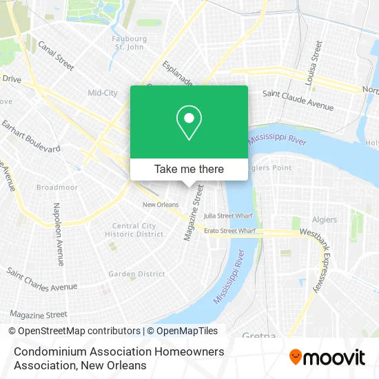Condominium Association Homeowners Association map