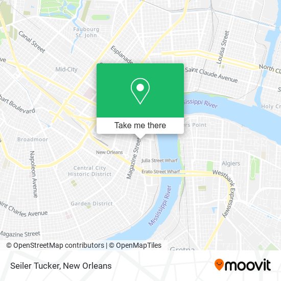 Mapa de Seiler Tucker