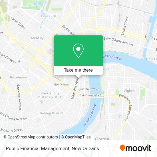 Public Financial Management map