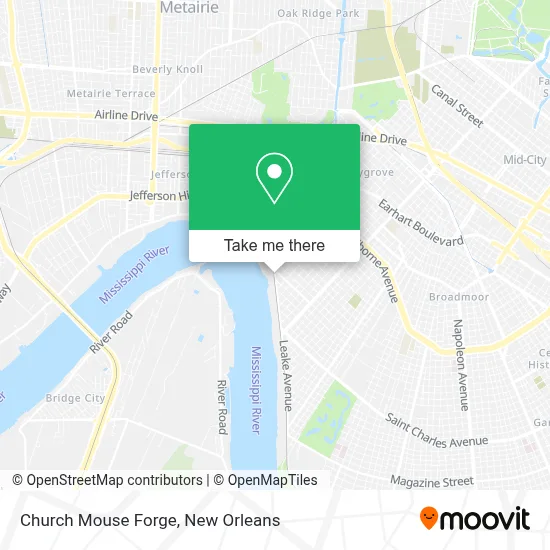 Church Mouse Forge map