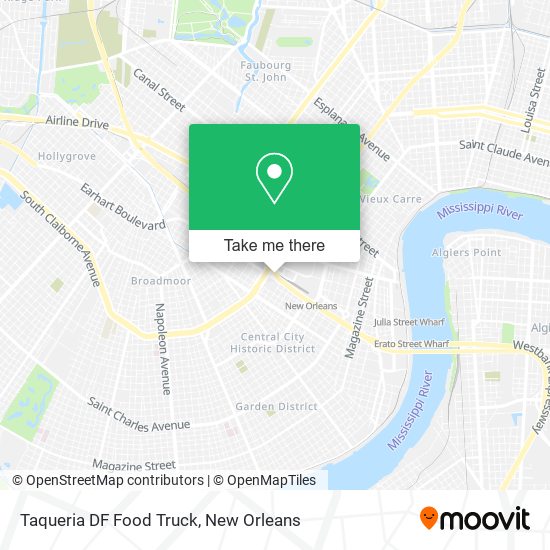 Mapa de Taqueria DF Food Truck