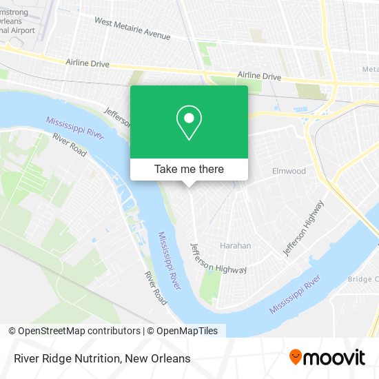 River Ridge Nutrition map