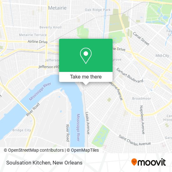 Soulsation Kitchen map