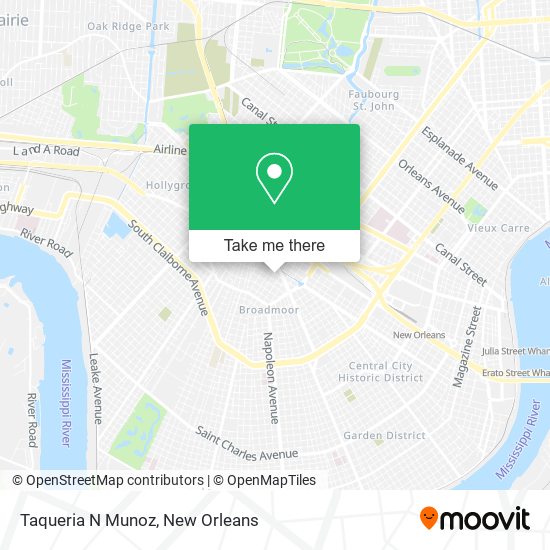 Mapa de Taqueria N Munoz