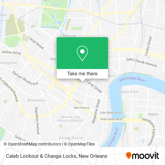 Caleb Lockout & Change Locks map