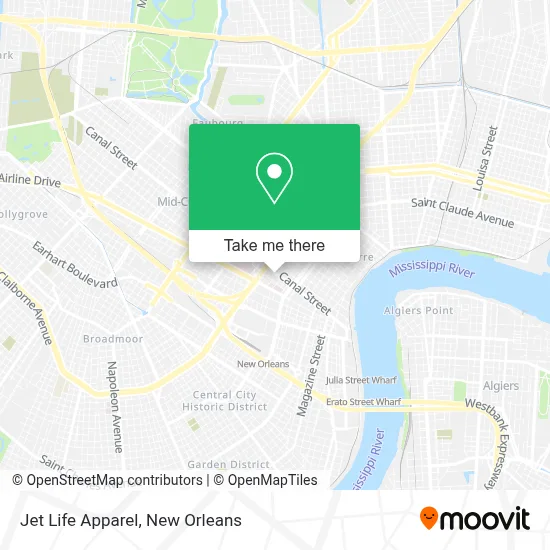 Jet Life Apparel map