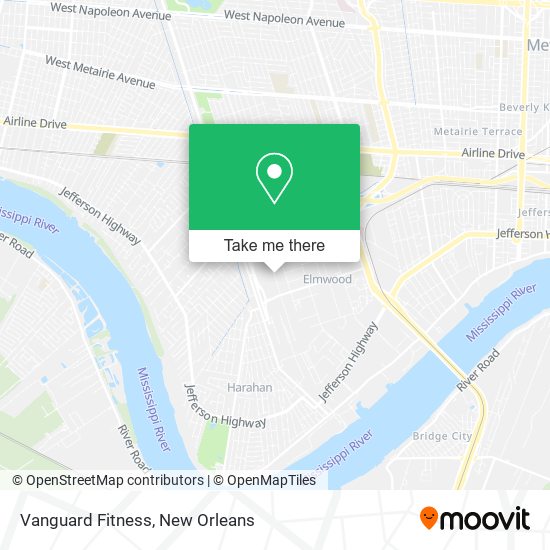 Vanguard Fitness map