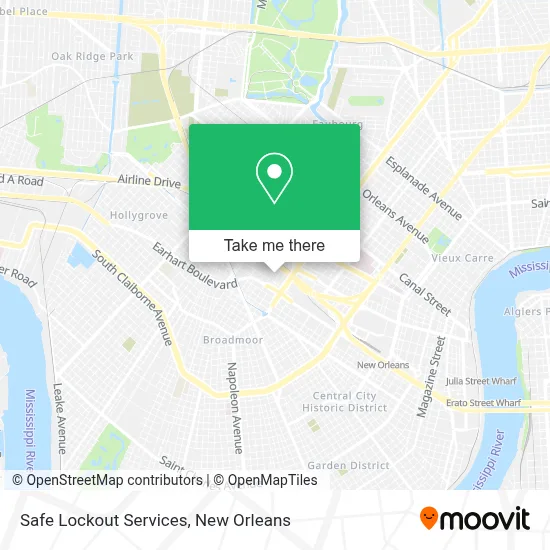 Safe Lockout Services map