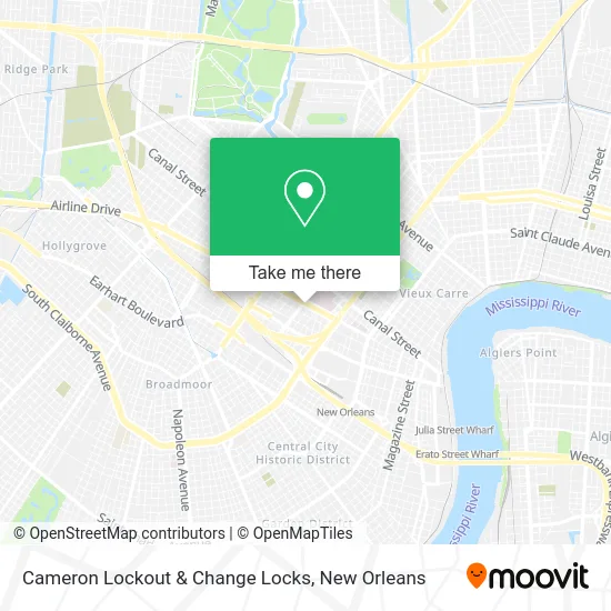 Cameron Lockout & Change Locks map