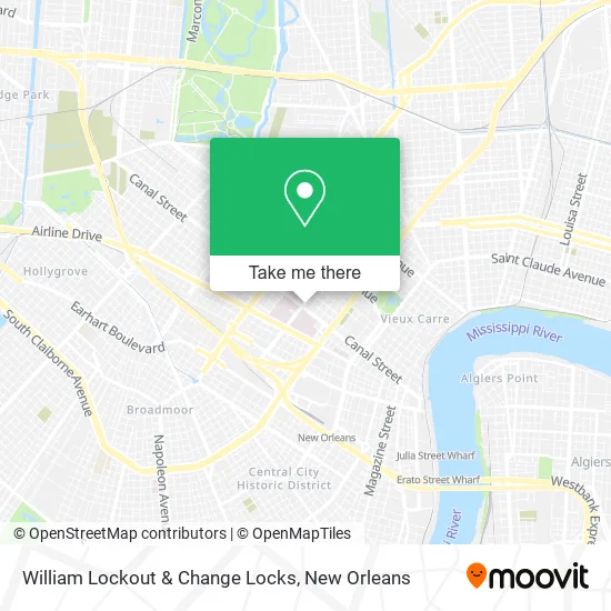 William Lockout & Change Locks map
