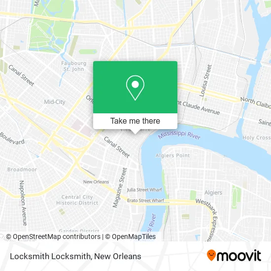 Locksmith Locksmith map