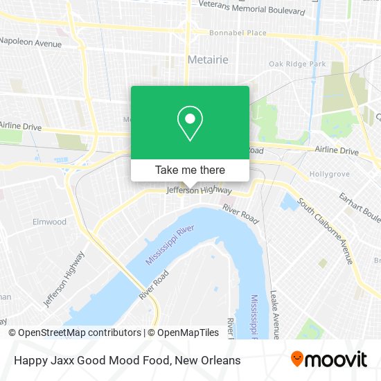 Happy Jaxx Good Mood Food map