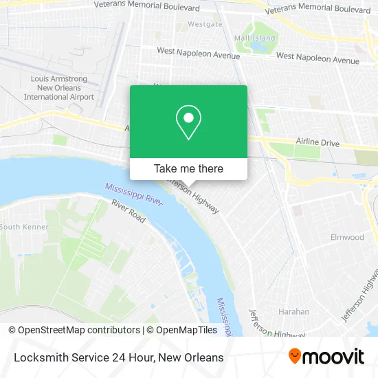 Locksmith Service 24 Hour map