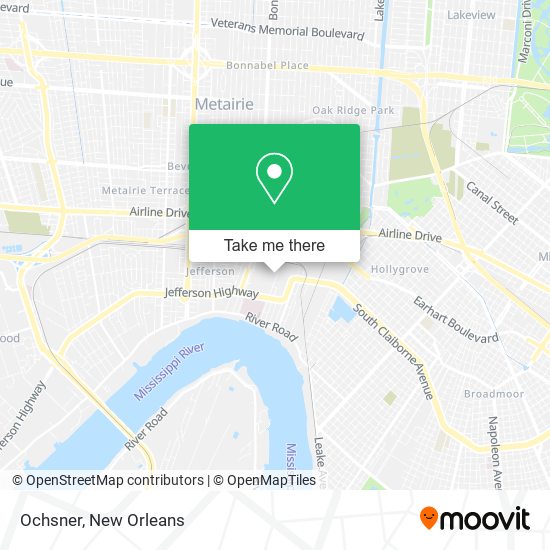 Mapa de Ochsner