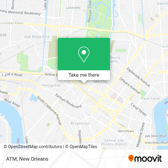 ATM map