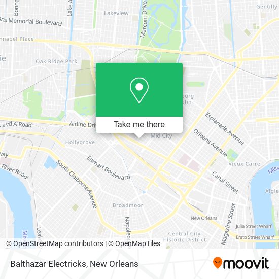 Balthazar Electricks map