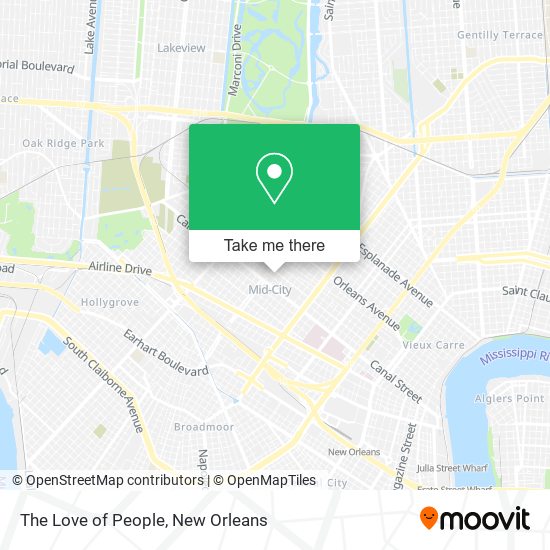 Mapa de The Love of People