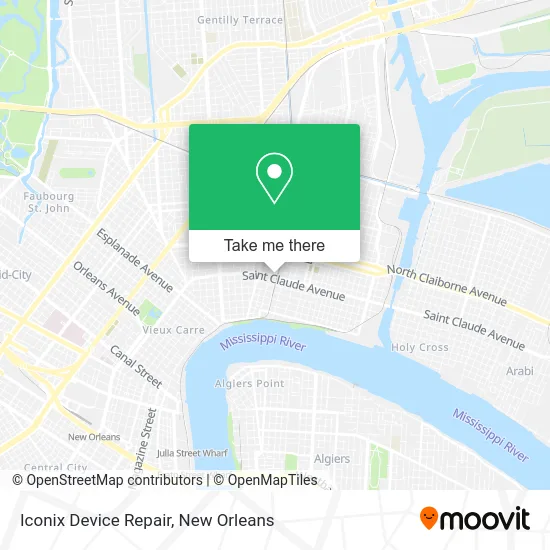 Iconix Device Repair map