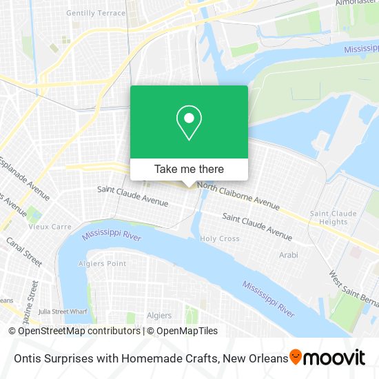 Mapa de Ontis Surprises with Homemade Crafts