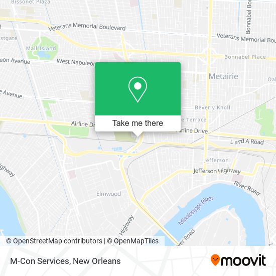 M-Con Services map