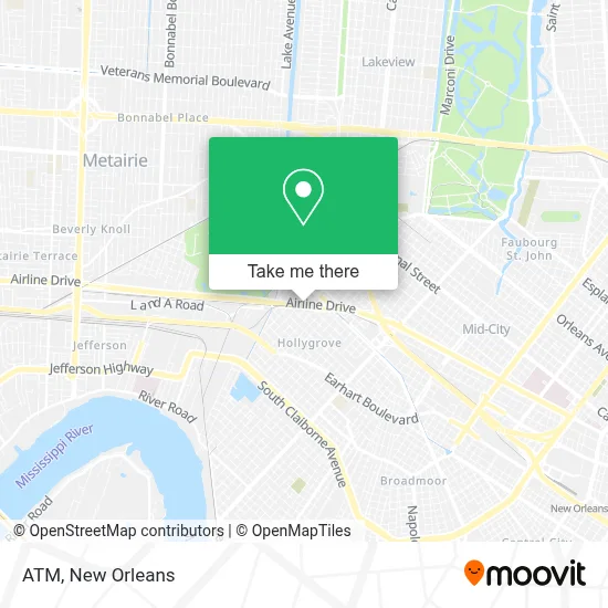 ATM map