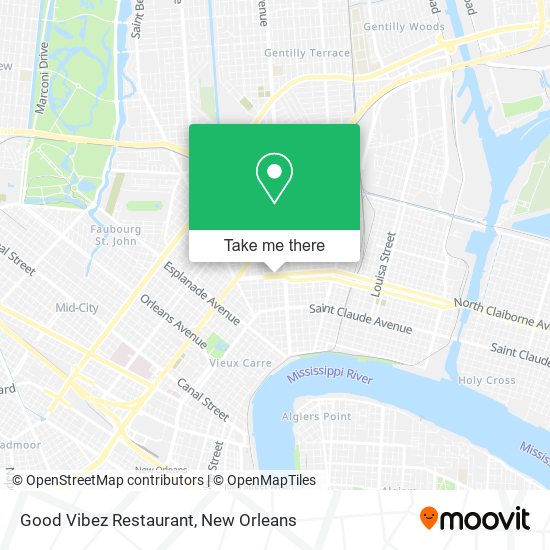 Good Vibez Restaurant map