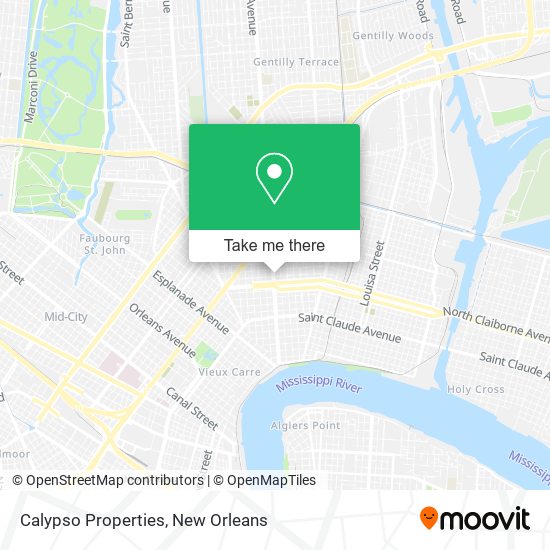 Mapa de Calypso Properties