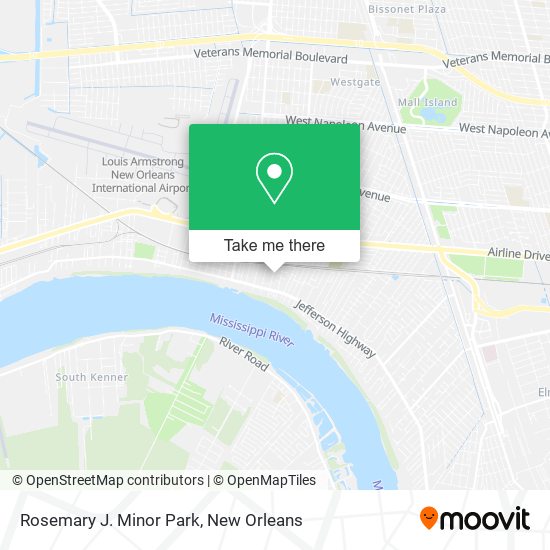 Mapa de Rosemary J. Minor Park