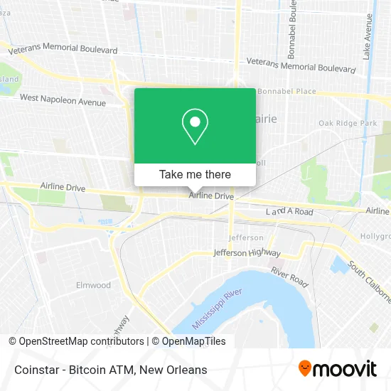 Coinstar - Bitcoin ATM map