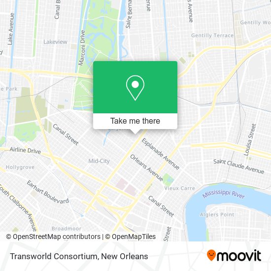 Transworld Consortium map