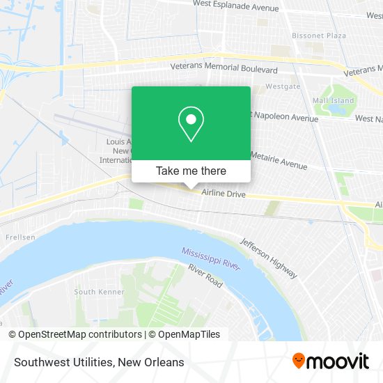 Mapa de Southwest Utilities