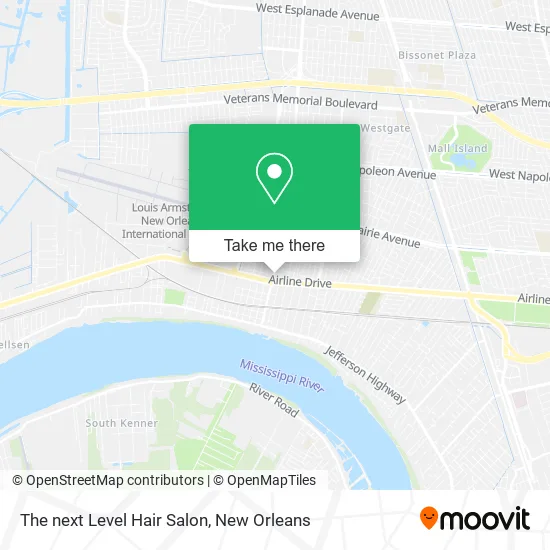 The next Level Hair Salon map